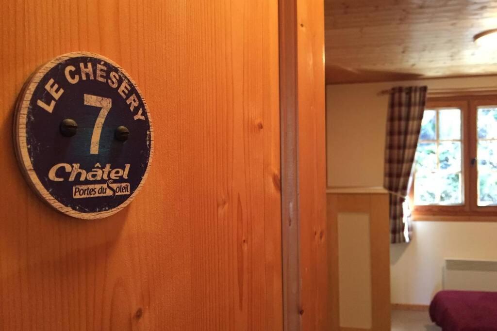Chalet Les Erines Chatel Bagian luar foto