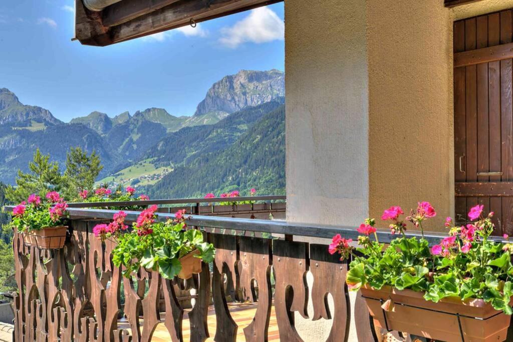 Chalet Les Erines Chatel Bagian luar foto
